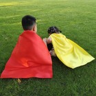 Adjoy Superhero Capes And Masks For Kids With Decorative Stickers - Halloween