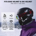 Full Face Ski Mask Balaclava Winter Thermal Fleece Hood Neck Warmer For Cycling