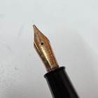 Conway Stewart 73 Red Cross Hatched Fountain Pen 14k Gold Nib W  34 Pencil