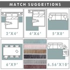 Shaggy Fluffy Rugs Anti-skid Area Rug Dining Room Carpet Home Bedroom Floor Mat