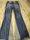 Judy Blue Jean Sz 9 29x31 Jb88524 Super Flared Frayed Raw Hem 70s Disco Diva 