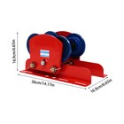 1t Heavy Duty Beam Trolley  Electric Hoist Manual Trolley  Push Beam Trolley