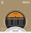 D addario Ej43 Pro-arte Nylon Classical Guitar Strings  Light Tension