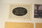 The New Ford Body Types Vintage Paper Item Lot Drawings Sketches Lot Collection