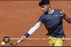 Nike Carlos Alcaraz Sample 2024 French Open Tennis Shirt Medium Federer Nadal