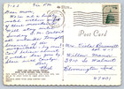 Vintage Postcard Jenny Lake Cascade Canyon Grand Teton Wyoming