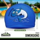 Kids Swimming Cap   Girls Boys Unisex Swim Pool Hat Waterproof Silicone Durable