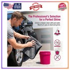 5 Pack Genie Magic Cleaning Cloth For Kitchen  Mirrors bath   Car