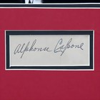 Al Capone Signed Document Autographed With Forensic Coa     Framed Chicago Crime