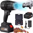 Turbo Car Dryer  Car Air Blower portable Cordless Turbo Plus Dryer For Cleaning