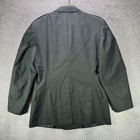 Vintage Us Army Dress Uniform Coat Mens 42r Green Wool Blend Service Jacket Nwt