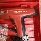 Hilti Dx 2 Powder Actuated Fastening Tool Kit Nail Gun W  Case  Spray  Brushes