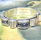 Ancient Silver Antique Roman Bracelet Amazing Handmade Artifact Authentic