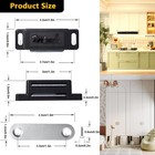 Cabinet Magnetic Catch - 4 Pack Cabinet Door Magnetic Latch For Cupboards