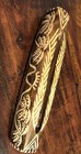 Vtg Bora Bora Tiki Totem Wood Hand Carved French Polynesia