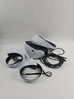 Sony Playstation Ps Vr2 Cfi-zvr1 White Vr Headset And Sense Controllers
