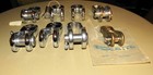 Sailing  Lot Of 8 Toggles Ss And Brass  3 1 2 Inches Ans 2 1 2 Inches