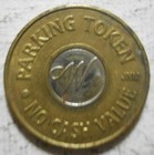 Town Of Westfield  new Jersey  Parking Token - Nj3950b