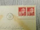 First Day Of Issue  Vintage Stamps Posted Envelope Cover