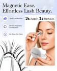 Portable Magnetic Eyelashes With Applicator