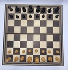 Vintage Cavalier Master Chess Set 1441 Wood Staunton Pacific Game Co Board Box