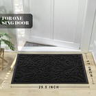 Yimobra Sturdy Door Mat  Heavy Duty Front Welcome Mats For Home Entrance Outd   