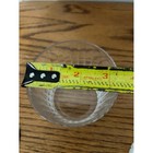 Set Of 2 Clear Double Old Fashioned Dof Crystal Tumblers Lowball Glasses