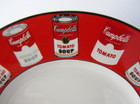 Vtg Andy Warhol Block Art Campbells Soup Can 8    Plate  Side Plate   Salad Bowl