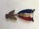 Vintage 1950 Eagle Scout Medal   Palm Award Badge Sterling Boy Scouts Uniform Bs