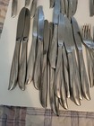 98 Pieces Oneida Community     Twin Star     Stainless Flatware Serving For 8   More