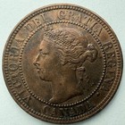 1899 Canada Large Cent Queen Victoria Early Canadian Coin Au  Details
