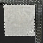 Embroidered Heirloom Wedding Handkerchief Cottage Vintage Feminine Dainty