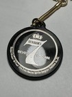 Vintage 1950s 60s Seagram 7 Crowns Blended Whiskey Key Chain Nos Distillery Item