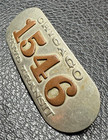 Vintage Elevated Chicago Rapid Transit Crt Employee Cap Badge Greenduck Uniform