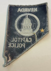 Old Nevada Capitol Police Patch Uniform Take Off