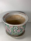 Antique Porcelain Chinoiserie Planter   Underplate