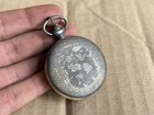 An Old Antique Unique Winding Quartz Pocket Watch  Collectable