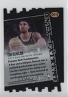 1999-00 Topps Stadium Club Onyx Extreme Die-cut Tim Duncan  oe10 Hof