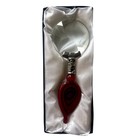 Vintage Antique Handmade Glass Blown Hand Painted Rimless Magnifying Glass 