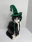 Handmade Crochet Pet Witch Hat Small Dog Or Cat Set Of 3 New