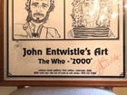  The Who 2000 John Entwistle s Art Signed Portrait Artwork Poster Autograph 