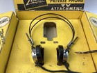 Vintage Zenith Private Phone Tv Attachment Display   Headphones