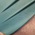 Scubapro - Seawing Nova Fins  Medium Teal  Scuba Diving Snorkeling Open Heel Euc