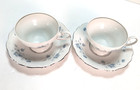 Johann Haviland Blue Garland Coffee tea Cup   Saucer Set Of 2 Bavaria Germany
