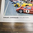 Shelby American Collection 5th Anniversary 2001 Gt40 Le Mans Poster 24x18
