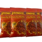 Vitner   s Crunchy Kurls Sizzlin Hot 3 5 Oz Chicago Style Corn Snacks Bulk Pack