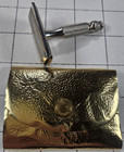 Gillette Safety Razor Mini Travel Set Gold Foil Case 1965 Vintage Unused