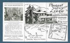 1920-30s Brochure Pleasant Valley Ski Lodge Underhill Center Vt Mount Mansfield