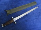 Vintage Original Us Ww2 M1 Uncut Bayonet And Scabbard Maker Sa 1918