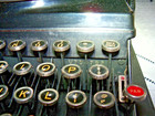 Antique vintage Remington Model 5 Portable Tuxedo Black Typewriter With Case